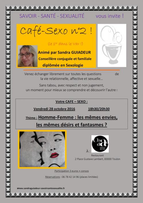 Affiche cafe sexo savoir sante sexualite n 2