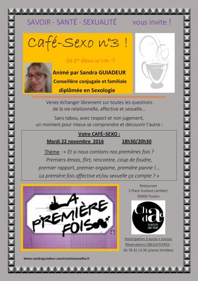 Affiche cafe sexo savoir sante sexualite n 3